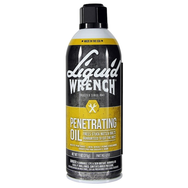 Liquid Wrench Penetrating Lubricant, Super penetrant, 11 oz spray L112 - main